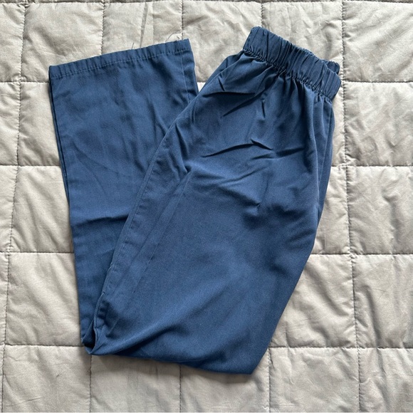 Navy Blue Scrub Pants 🦋💙 - Picture 1 of 9